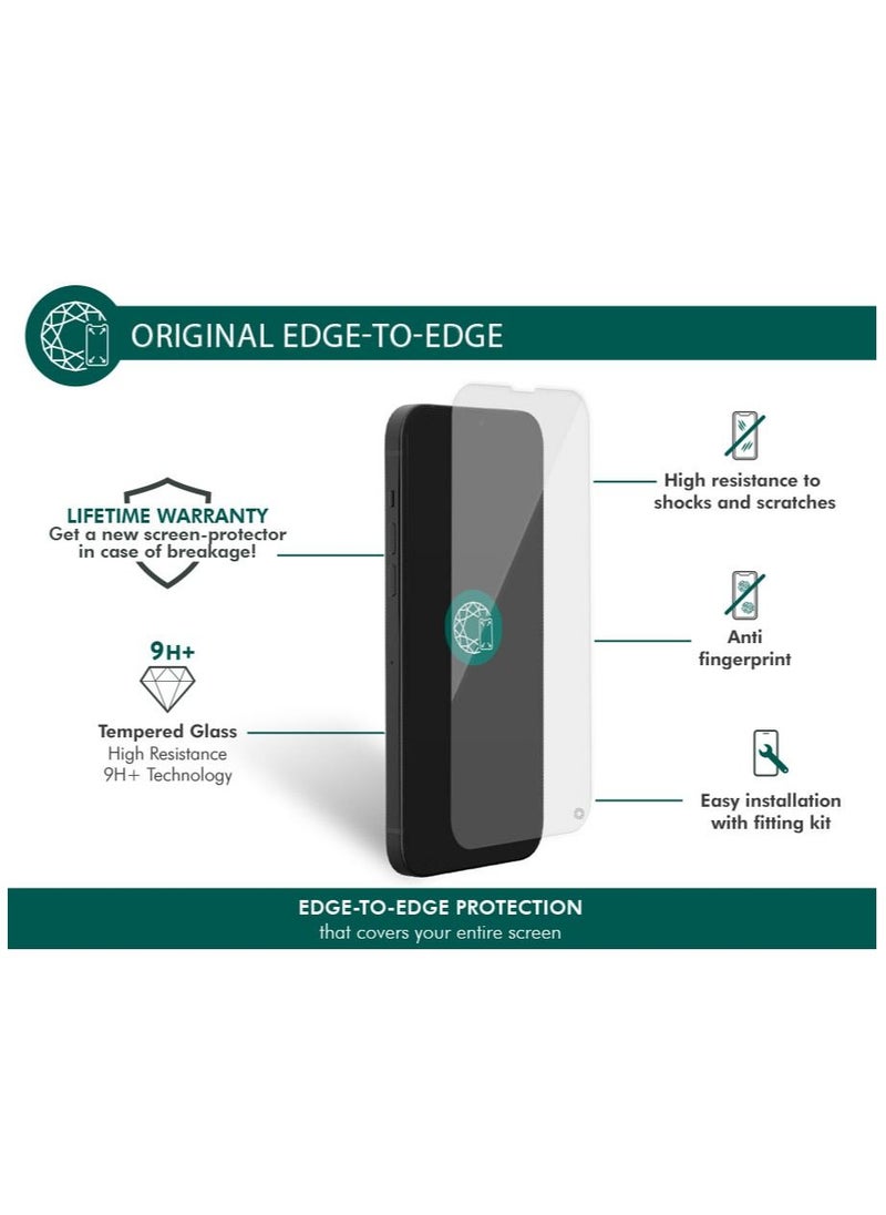 FORCE Force Glass iPhone 13 Pro Max Flat Original Screen protectors Lifetime Warranty  - Image 5