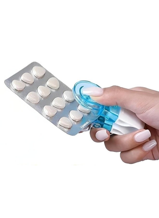 FALMER Portable Pill Opener, Pill Opening Aid for Seniors, Disabled People, Individuals with Weak Hands and Arthritis (1 Piece)  - Image 1