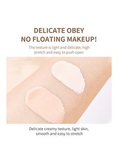 OCHEAL Skin Active Full Cover Matte Long Lasting Foundation ,Instant Anti-Aging Liquid Foundation For Perfect Long Lasting Performance BB Cream Scrub Makeup 30g(#Natural)  - Image 4