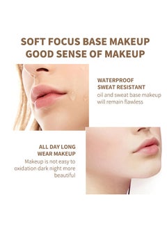 OCHEAL Skin Active Full Cover Matte Long Lasting Foundation ,Instant Anti-Aging Liquid Foundation For Perfect Long Lasting Performance BB Cream Scrub Makeup 30g(#Natural)  - Image 5
