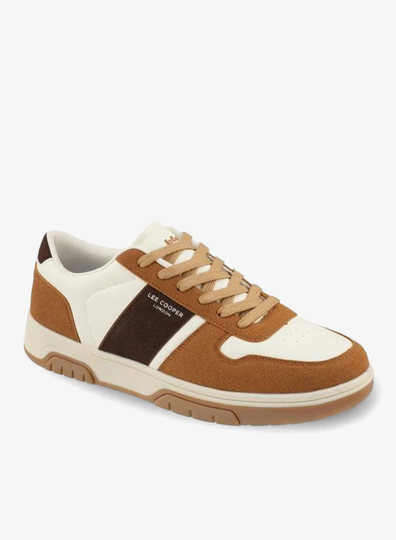 Lee Cooper BEIGE Men Lace-Up Ankle Sneakers for Men | Best Price UAE