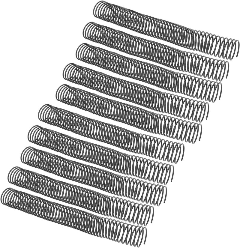 shenruifa 20Pcs Plastic Spiral Binding Coils 32mm 48 Teeth 4:1 Pitch 280 Sheet Capacity Binding Spirals for Document - Image 5