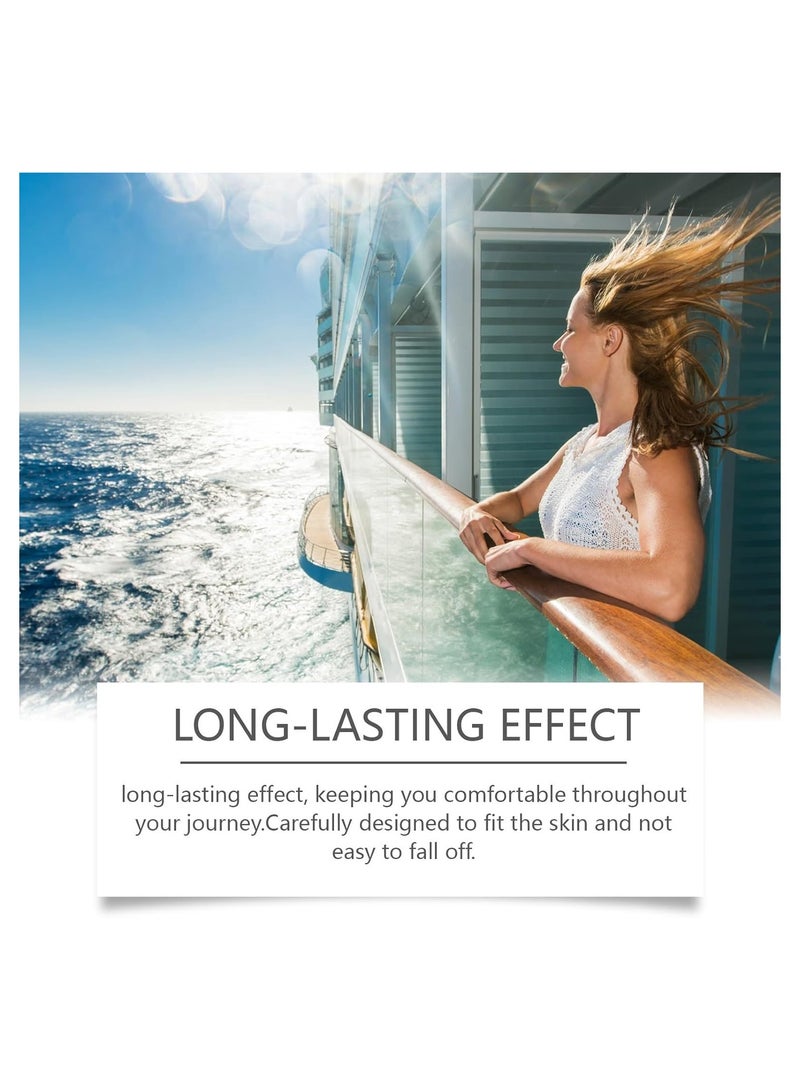 40PCS Motion Sickness Patches, Cruise Ship Essentials, Motion Sickness Patch for Cruise and Car, Ships, Airplane and Other Forms of Movement, Sea Sickness Patch Non Drowsy and Effective, Lasting 72H - Image 5