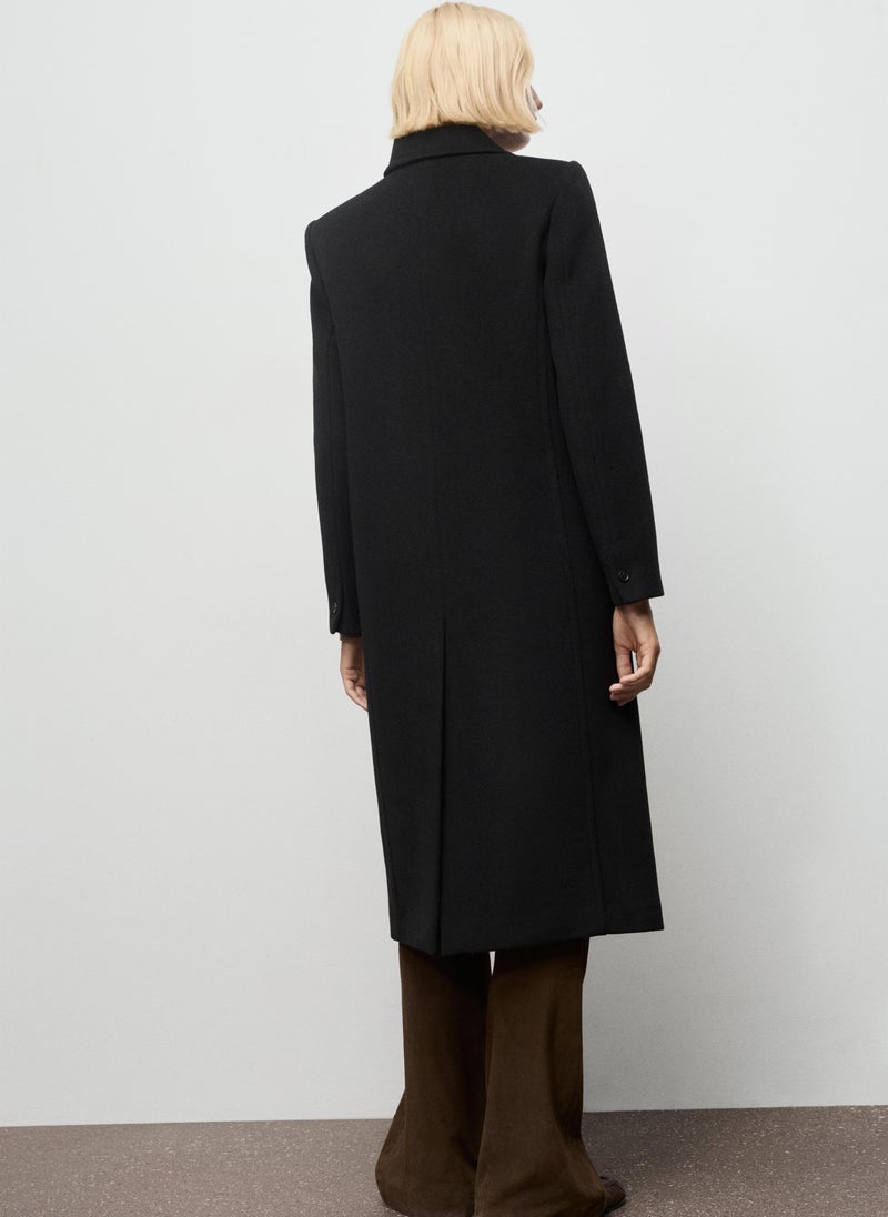 MANGO Double-breasted wool coat - Image 2