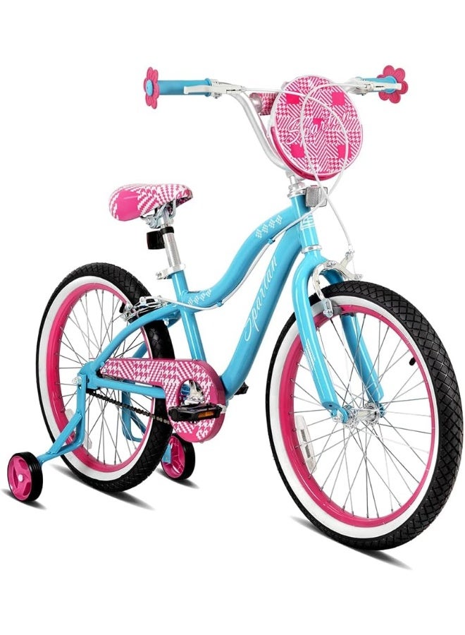 Spartan Serena Bike | 20 Inch With Training Wheels | Single Speed | Mint Color  - Image 1