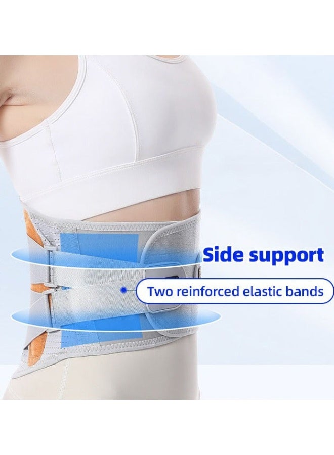 Arabest Self Heating Waist Protection,Back Braces for Lower Back Pain Relief with 4 Stays,Breathable Back Support Belt with 3 gaskets,Sports Protective Equipment - Image 3