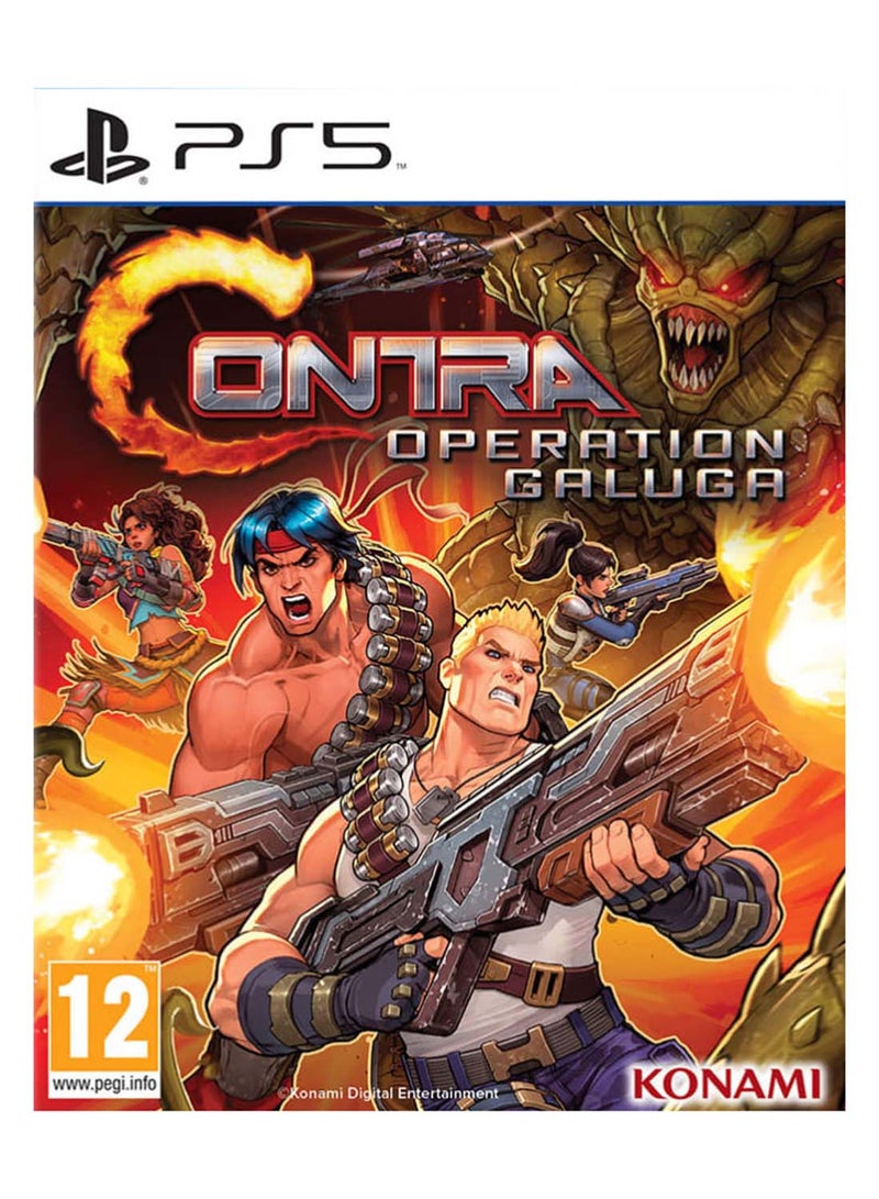 Konami Contra  Operation Galuga - playstation_5_ps5 - Image 1