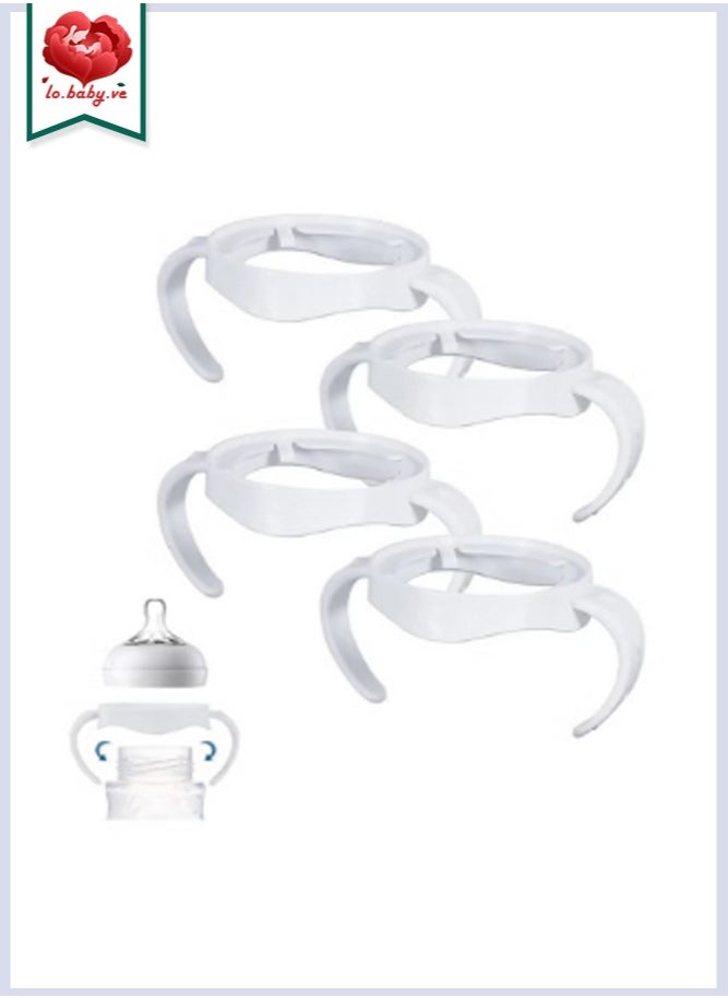 LO.BABY.VE - Baby Bottle Handles for Philips Avent Natural Baby Bottles Baby Bottle Holder 4 Pcs - Image 1