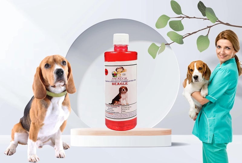 SWACCH Shampoo Specially FORMULATED for Beagle 500ML Jasmine - Image 1