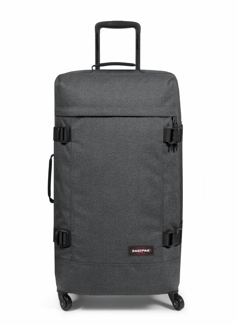 EASTPAK TRANS4 L adventure 360° Spinning wheels Trolley Luggage Bag Black Denim Large - Image 1