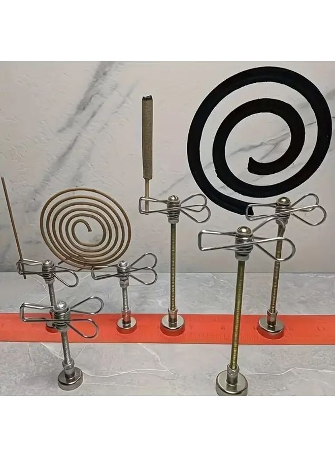 Magnetic Mosquito Coil Clip Short Portable Hanging Incense Burner Stand Indoor Outdoor Pest Control - Image 2