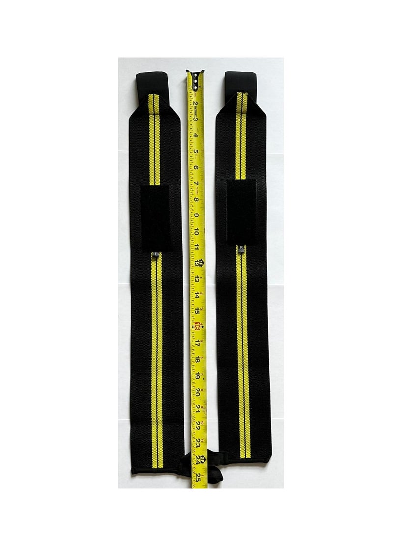 Oasisgalore Power Weight Lifting Wrist Wraps Supports Gym Training Fist Straps - One Size Fits All  - Image 3