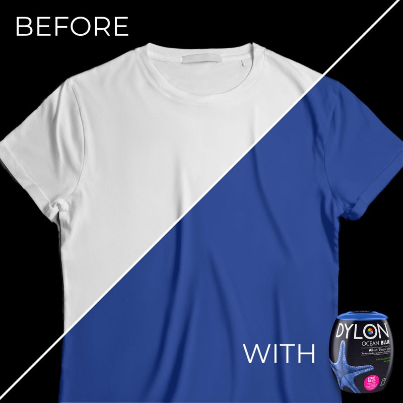 Dylon Fabric Dye Pod, Ocean Blue 350g (Pack of 1), 12 Ounce - Image 3