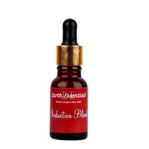 Earth Essentials Seduction Oils Blends Essential Oil Blend for Diffuser - Passionate Blend of Aromatherapy Oils for Couples with Lavender Palmarosa Clary Sage and Ylang-Ylang Essential Oil - Ignite The Romance Essential Oils Blend 15 ml - Image 1