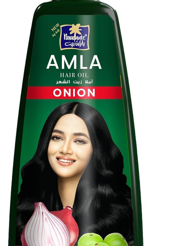 Parachute Amla Hair Oil with Onion - 500ml for Thicker and Longer Hair - Image 2