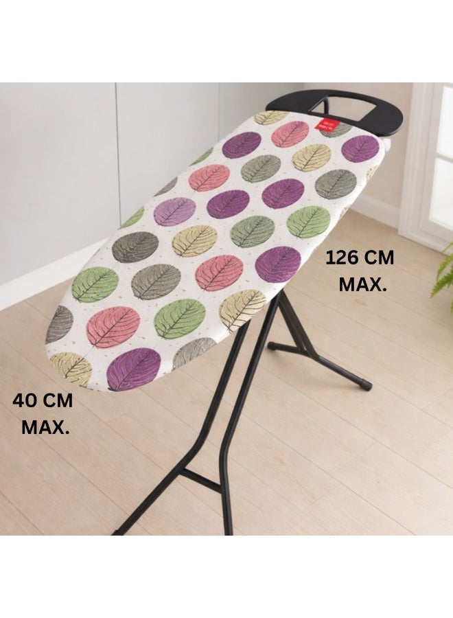 Rayen Adjustable Ironing Board Cover – 100% Cotton with 2mm Padded Foam – Easy Clip System – Universal Size 130×47 cm – Original Spanish Brand - Image 2
