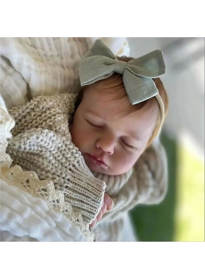 Anano Full Silicone Body Reborn Baby Dolls Realistic Girl 20 Inch Anatomically Correct Water Proof Full Body Lifelike Baby Doll Girl That Look Real Toys for Kids - Image 4