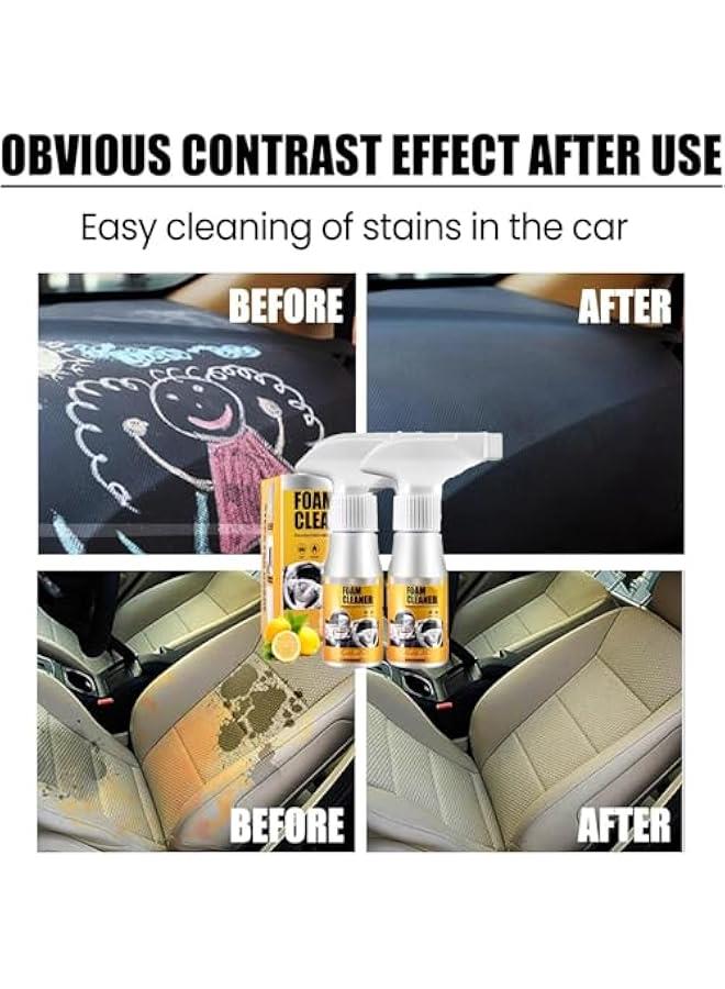 Arabest 2PCS Multi-Purpose Foam Cleaner, 2025 New All Around Master Foam Cleaners, Car Interior Foams Cleaner,Car Seat Foams Cleaner Spray For All car  - Image 2