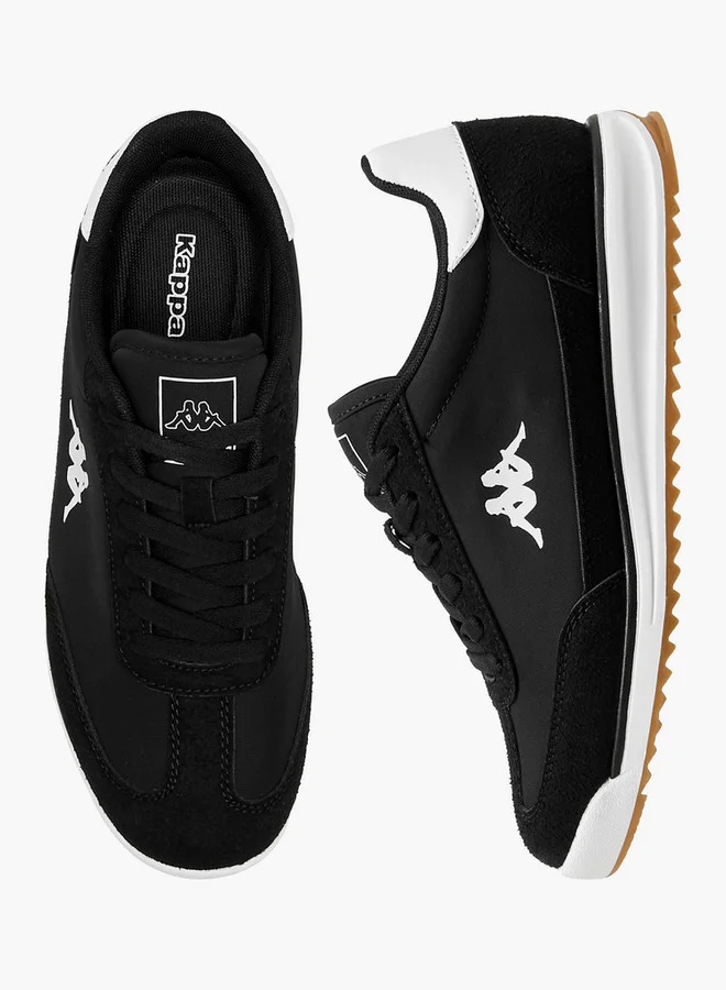 Kappa Logo Print Lace-Up Sports Shoes