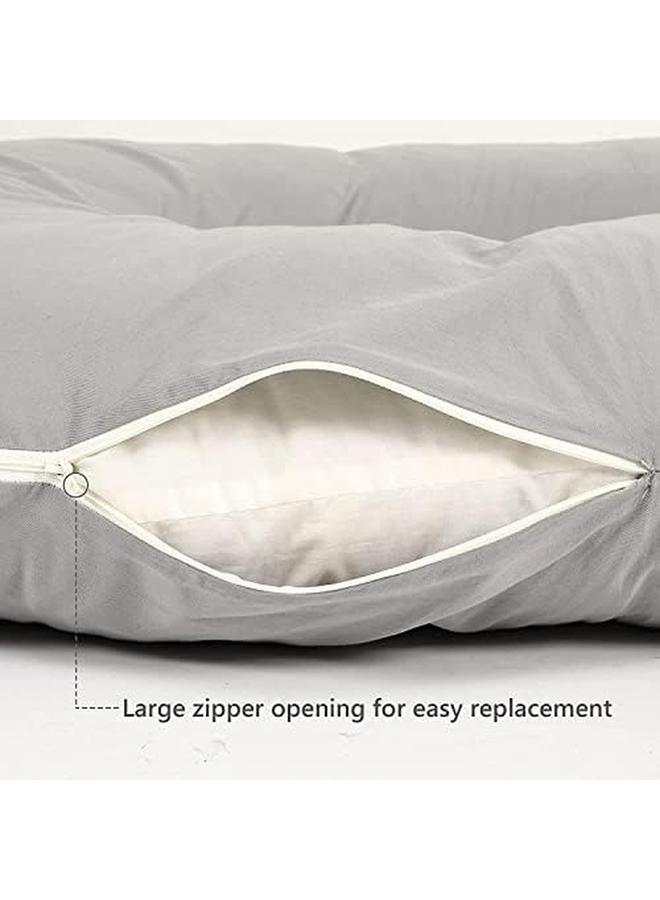 مون وسادة الحمل والأمومة المريحة على شكل حرف U من Sleep Night مع غطاء قابل للإزالة والغسل لدعم كامل الجسم وسادة الحمل للنوم بلون الشوكولاتة البني - Image 2