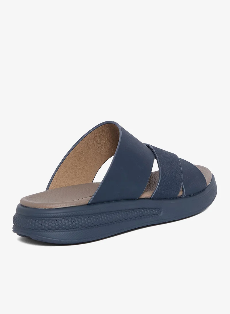 جيومني صنادل عربية مريحة للرجال – صنادل كلاسيكية مفتوحة الأصابع مع سرير مبطن للارتداء اليومي