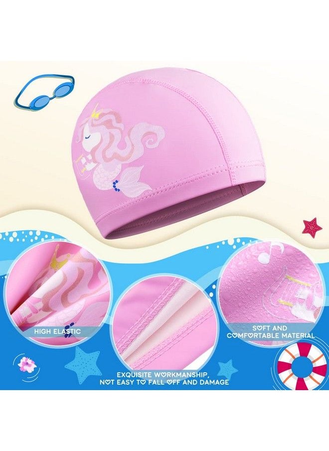 2 Pieces Kids Swimming Caps For Kids Toddler Children Boys And Girls Kids Waterproof Bathing Swim Cap For Long And Short Hair (Elf Mermaid) - pzsku/Z0DEEFEE6742AE57FDA76Z/45/_/1692271973/95c9c53c-bc73-4c6d-9c1c-5efab905f69d