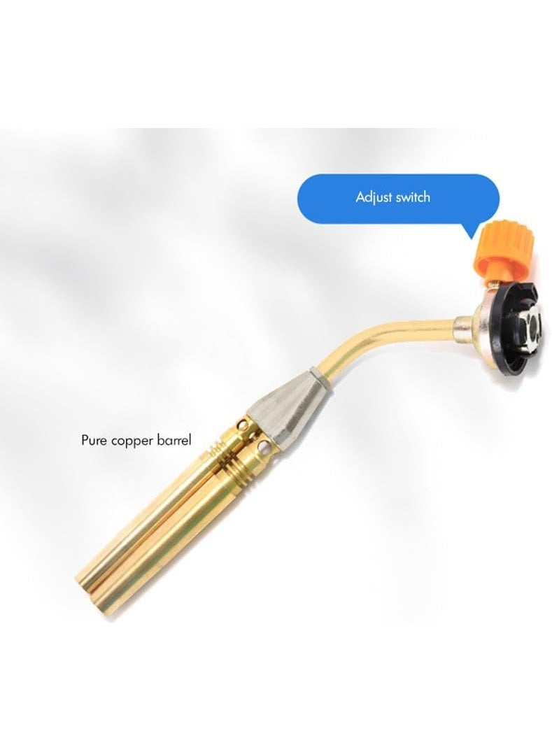 Jufi Twin Flame Gas Torch (Shaakhoof) – Manual Ignition, Portable and Powerful for Cooking, Camping, and Welding - Image 2
