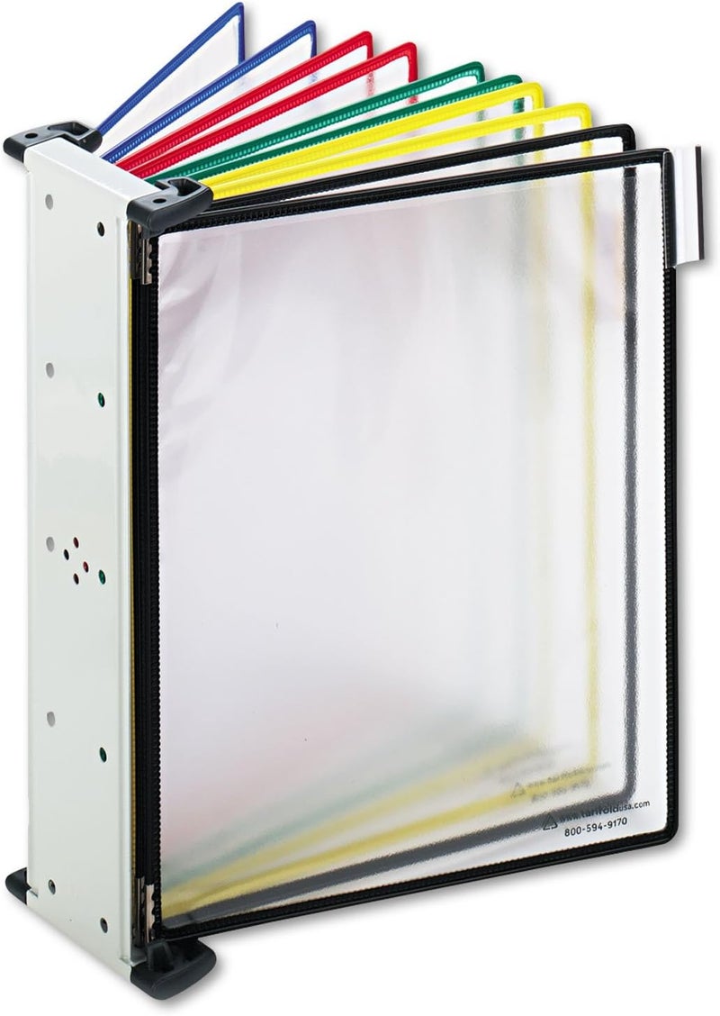 Tarifold , Inc. W291 Wall Unit Reference Starter Set, 10 Wire-Reinforced Pockets - Image 1