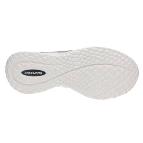 Skechers Arch Fit Orvan - Drex Hands Free Slip-ins®,Grey/Navy,7 Medium - Image 3