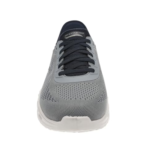 Skechers Arch Fit Orvan - Drex Hands Free Slip-ins®,Grey/Navy,7 Medium - Image 5