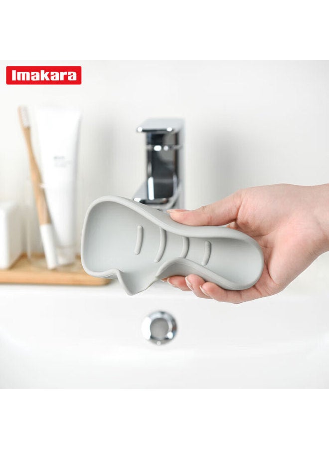 Imakara High-quality Luxury Soap Dish, Draining Large Bathroom Soap Holder, Laundry Storage Rack - Image 3