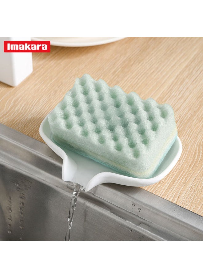 Imakara High-quality Luxury Soap Dish, Draining Large Bathroom Soap Holder, Laundry Storage Rack - Image 4