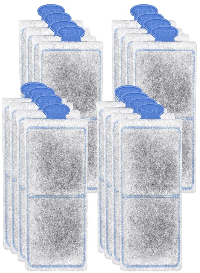 driamor 16 Pack PF-S Filter Cartridges Compatible with PF10 Power Filters, Small Fish Tank Filters Cartridge Replacement with Zeolite - Image 1