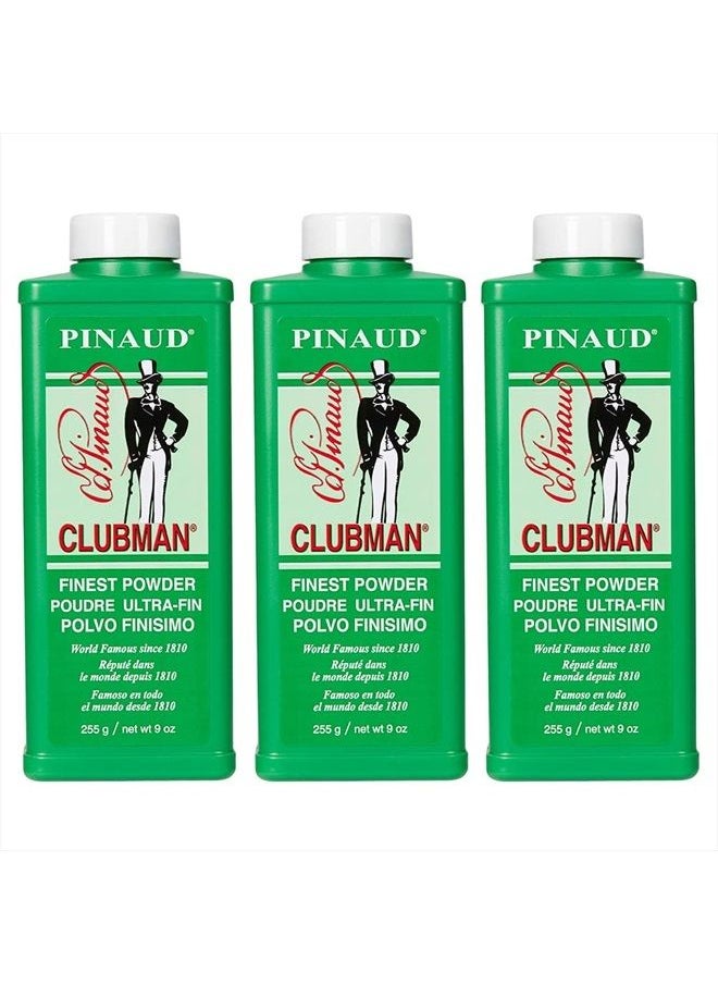 Pinaud Clubman - Powder 9 oz (Pack of 3) - Image 1