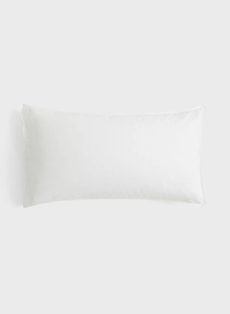 اتش اند ام Washed Linen Pillowcase