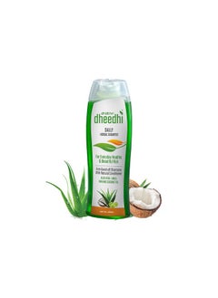 dhathri Dhathri Dheedhi Daily Herbal Shampoo to Reduce Dandruff & Promote Hair Growth, Ayurvedic Shampoo to Restore Hair Shine & Strength (400ml)  - Image 1