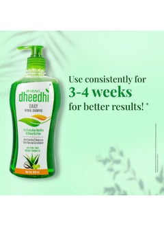dhathri Dhathri Dheedhi Daily Herbal Shampoo to Reduce Dandruff & Promote Hair Growth, Ayurvedic Shampoo to Restore Hair Shine & Strength (400ml)  - Image 4