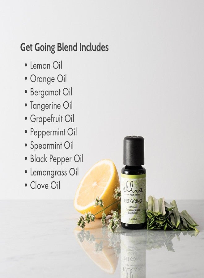 Ellia Diffuser Essential Oil | Get Going Blend| 15ml, 100% Pure, Therapeutic Grade - Image 2