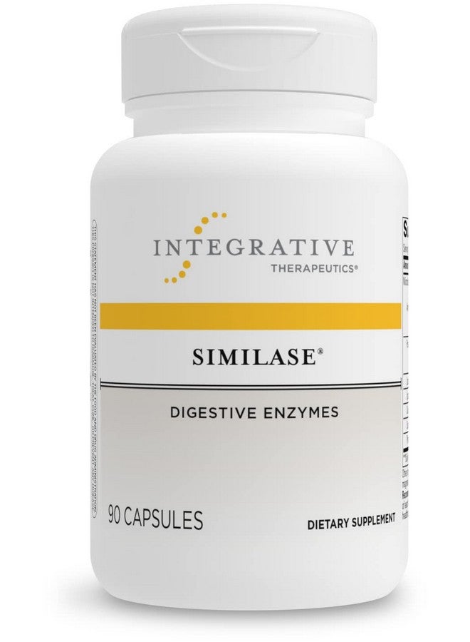 Integrative Therapeutics Similase Physician Developed Digestive Enzymes For Women And Men Vegan 90 Vegetable Capsules - Image 1