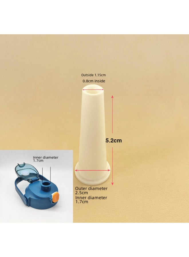 Plastic Pp Transparent Straw Custom Big Belly Cup Universal Straw Accessories Water Cup Vacuum Cup Suction Nozzle-Color:Pipe Length 8cm ]  - Image 3