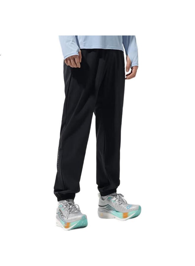 macondo Original Single Product | Mask-Like Long Pants Spring Summer Running Quick-Drying Sports Pants Sunscreen Antibacterial Black Men L - Image 2