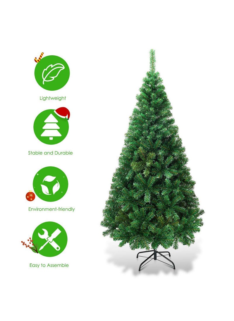 Generic Artificial 5 feet Christmas Tree E Christmas Tree with Solid Iron Metal Legs Light Weight Perfect for Christmas Decoration Images are for Reference only Tree Decoration not Included  - Image 3