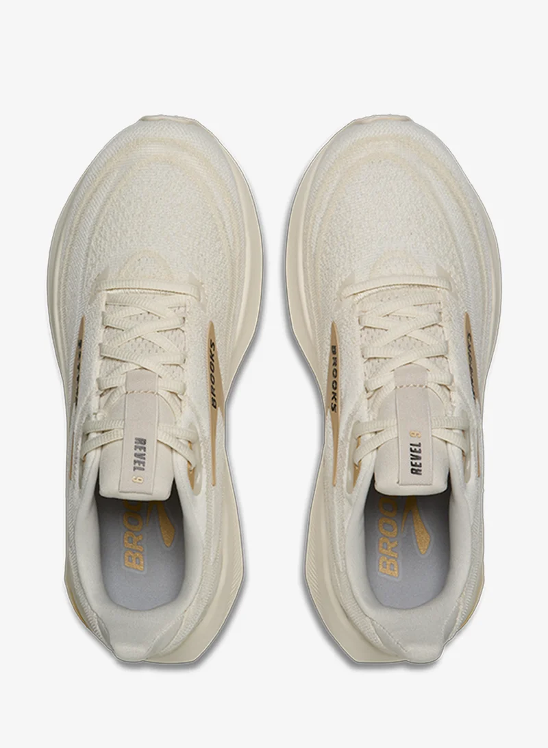 Brooks BEIGE Revel 9 for Women | Best Price UAE