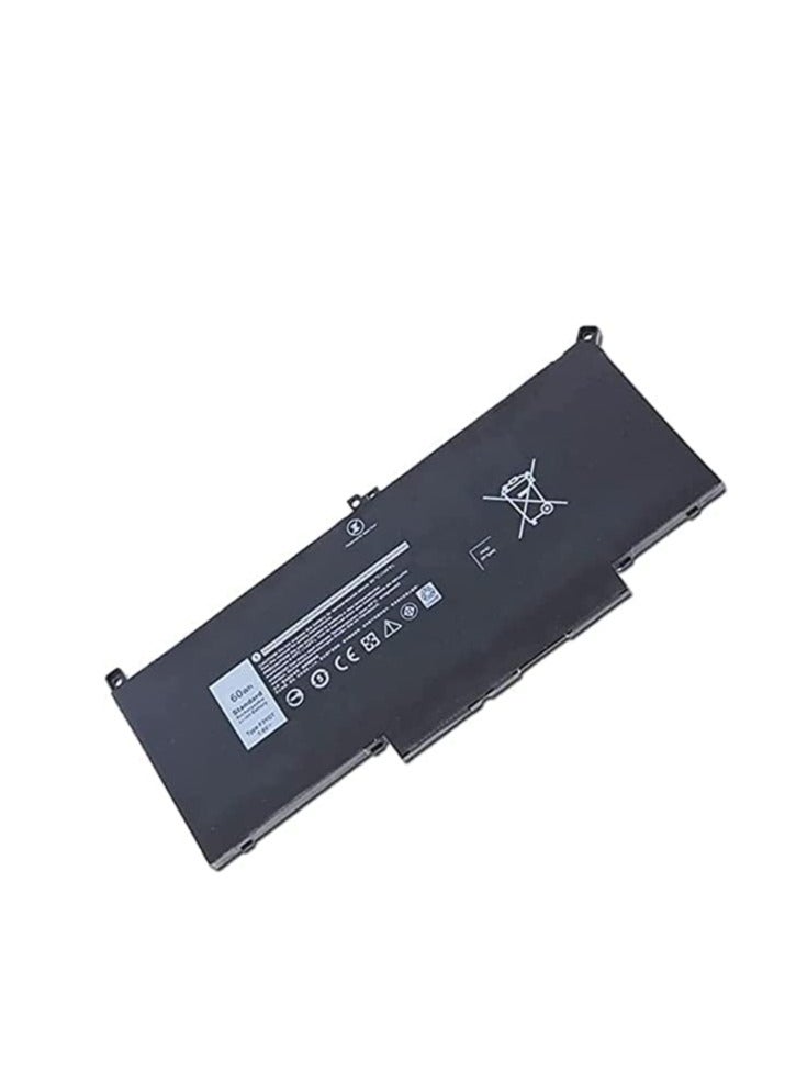 Terabyte 42Wh F3YGT 7.6V Battery for Latitude 7280 7290 7380 7390 7480 7490 E7280 E7290 E7380 E7390 E7480 E7490, - Image 1