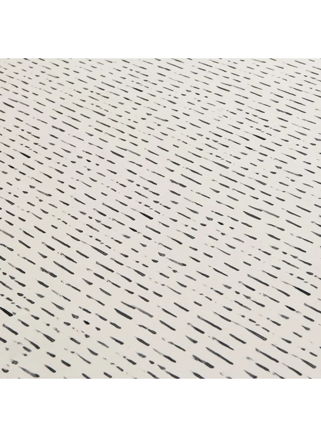 هوم بوكس شرشف سرير Luxot قطن بطبعة Monoleaf مزدوج 120x200x33 سم
