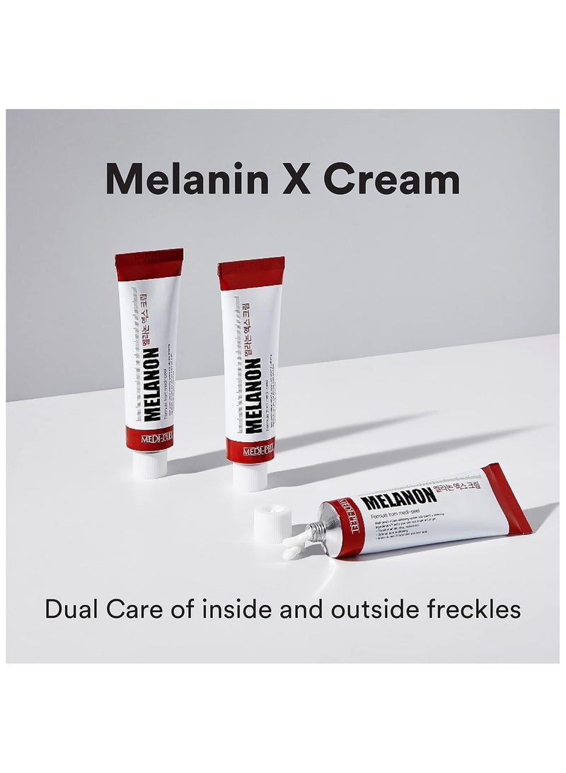 MEDI-PEEL Melanon X Cream 1.01 fl oz, Reduce Dark Spots, Anti-Aging, Spot Cream, Spot Treatment, Skin Trouble Care, Brightening, Moisturizing, Blemish & Freckles, Korean Skin Care, Tretinoin Cream - Image 2