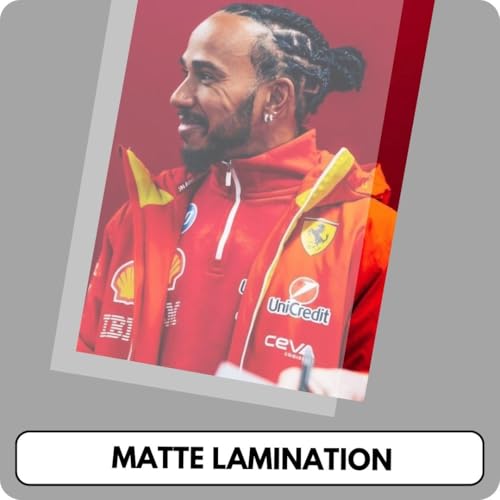 auraposter Lewis Hamilton Poster (Set of 40) | Formula 1 Posters (15 x10 cm) | Mercedes F1 Poster Ferrari F1 for Wall, Bedroom, Living room | Formula One Posters | Glue Dots Included (A_025) - Image 5