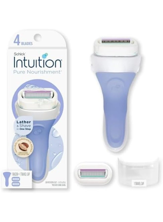 Intuition Pure Nourishment Kit – 2 Razors for Women - Image 2