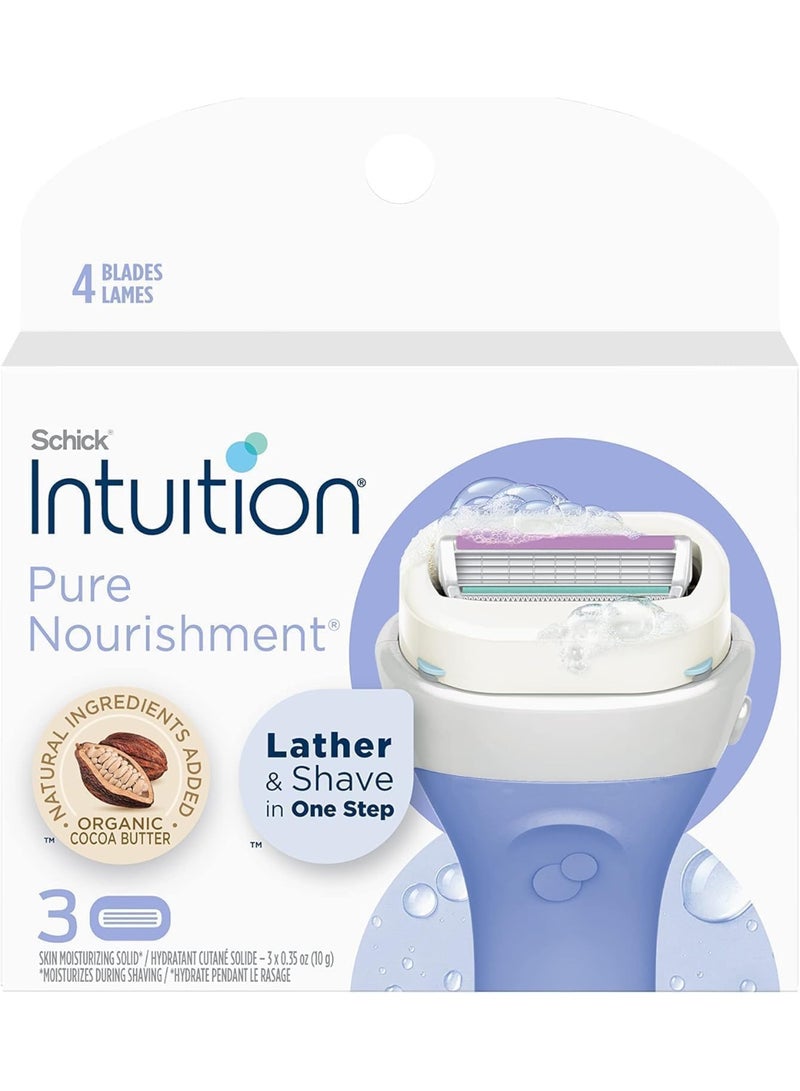 Intuition Pure Nourishment Kit – 2 Razors for Women - Image 5