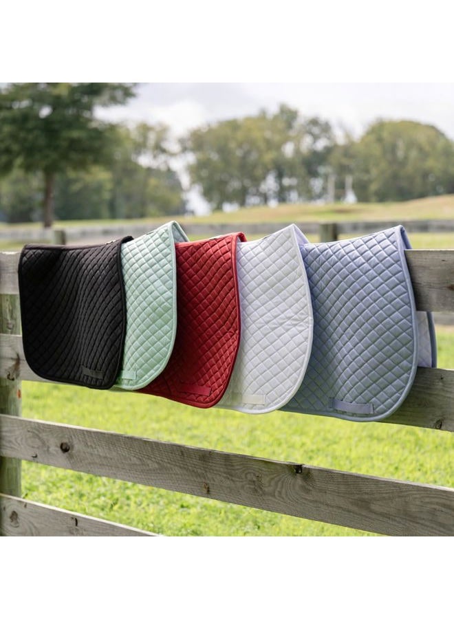 TuffRider Basic All Purpose Saddle Pad White - Image 5